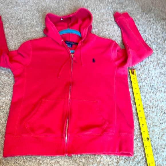 Ralph Lauren polo long sleeve full zip hoodie women's size medium - Picture 3 of 3